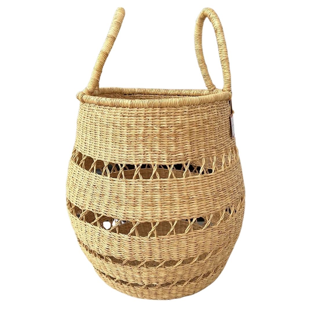 Pot Laundry Basket - Natural Net