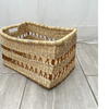Rectangle Basket - Natural with Ochre Net